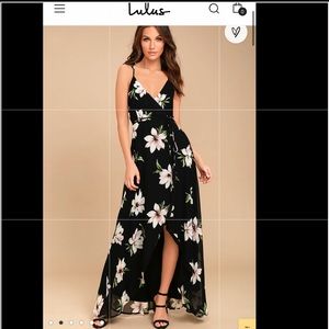 Lulu’s wrap dress- worn once!